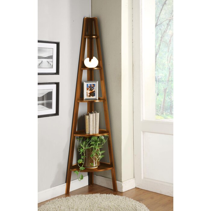 Mintra Corner Bookcase & Reviews Wayfair